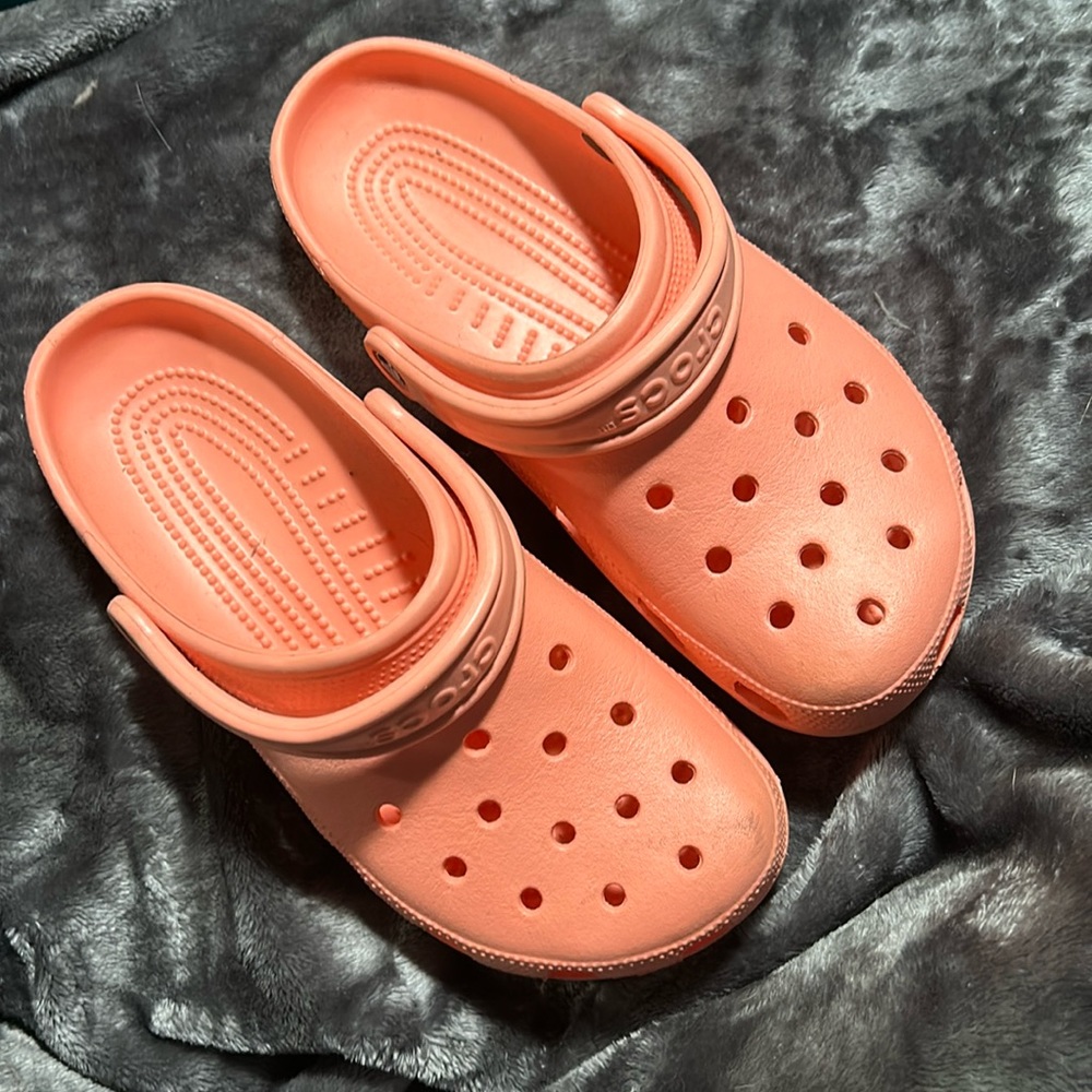 Coral Crocs
